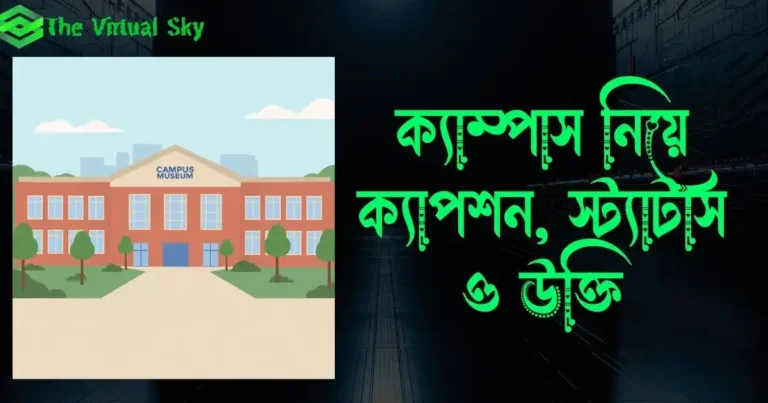 ক্যাম্পাস নিয়ে ক্যাপশন, স্ট্যাটাস ও উক্তি