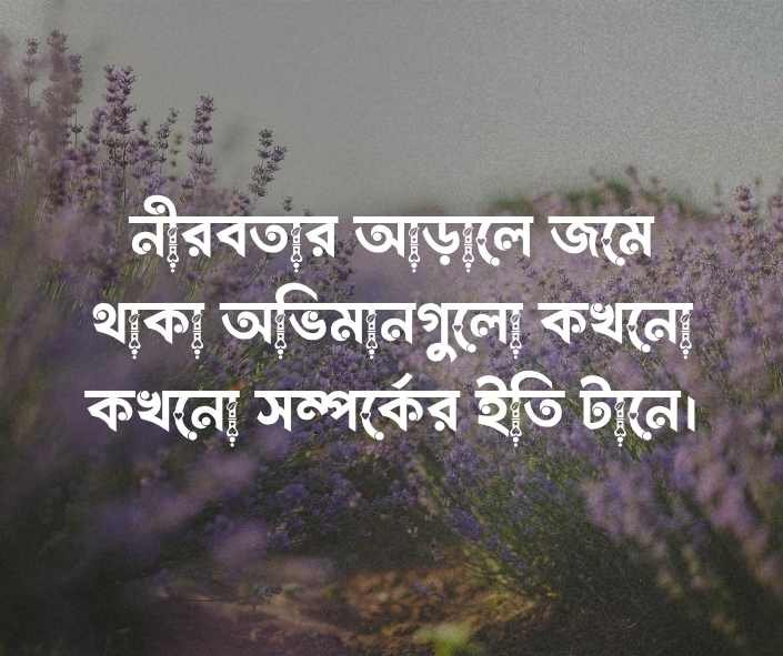 অভিমান নিয়ে উক্তি