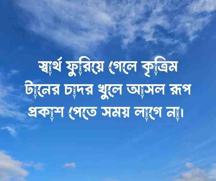 মিথ্যা মায়া নিয়ে উক্তি